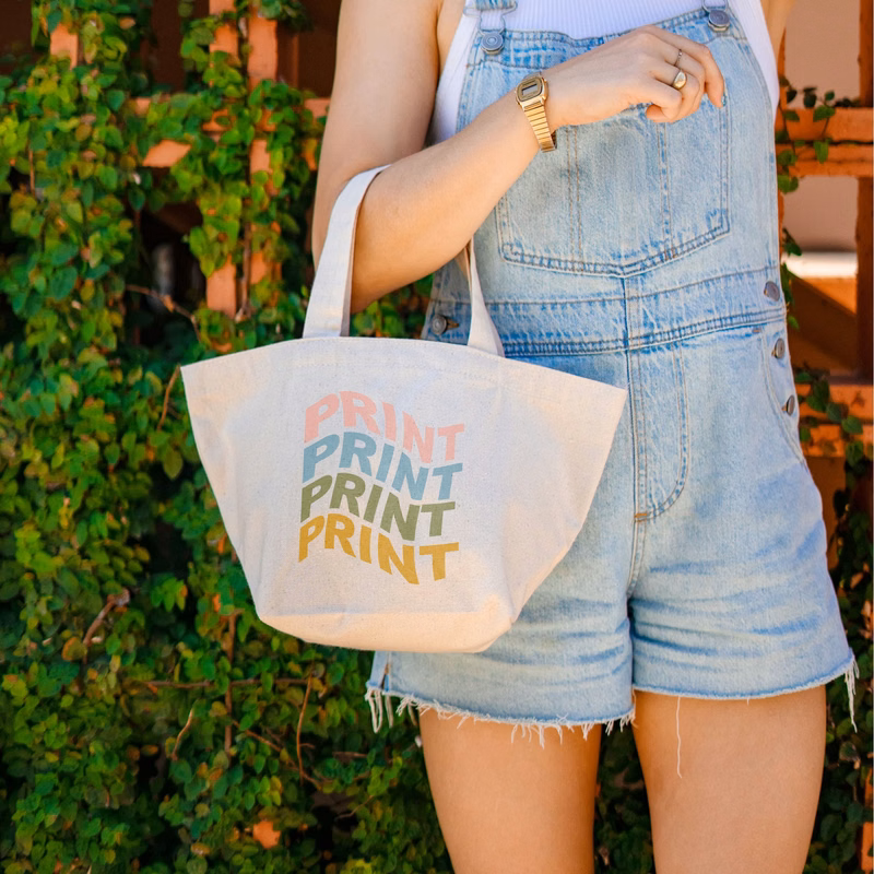 DUMPLING TOTE - NATURAL CANVAS