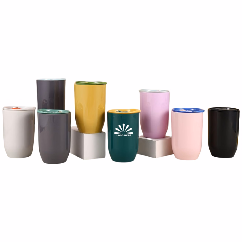 12oz U-shaped Portable Eggshell Cup