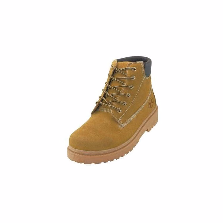 Men's 6" Suede Work Boots Beige 7-12