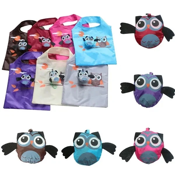 Owl Shape Folding Shopping Bag 1