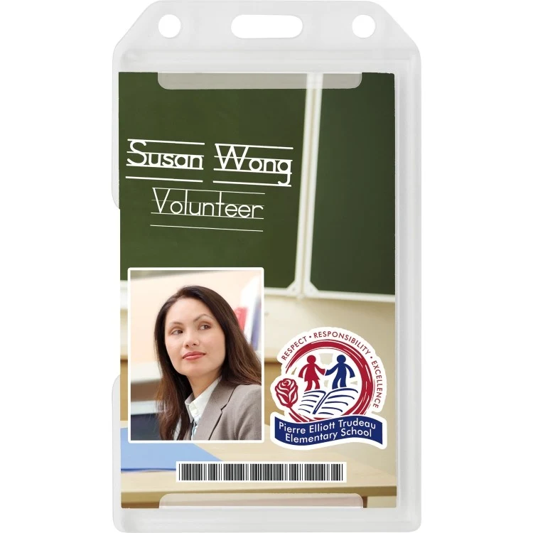 Plastic Dual Side ID Holder 1
