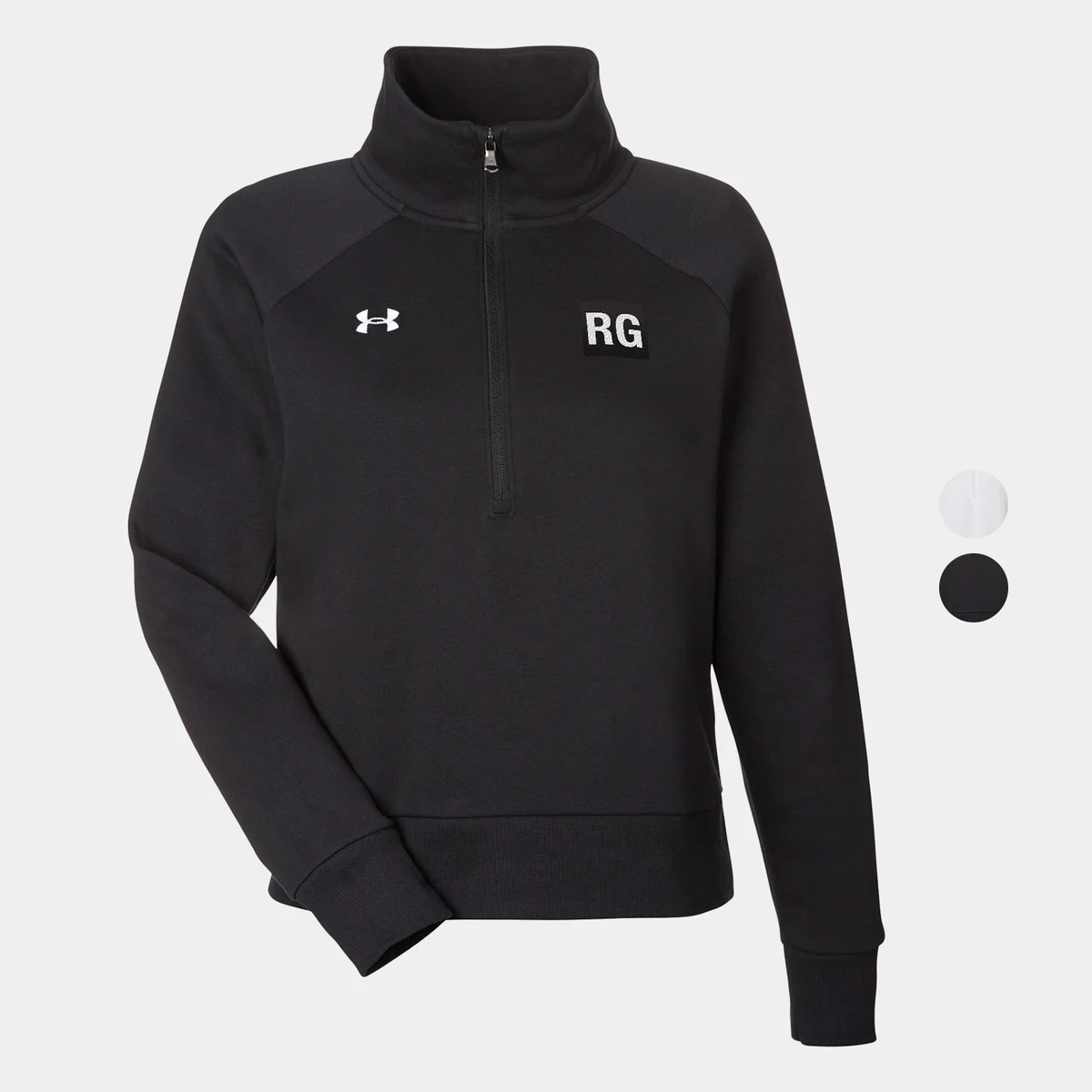 Under Armour Ladies' Rival Fleece Quarter-Zip 1