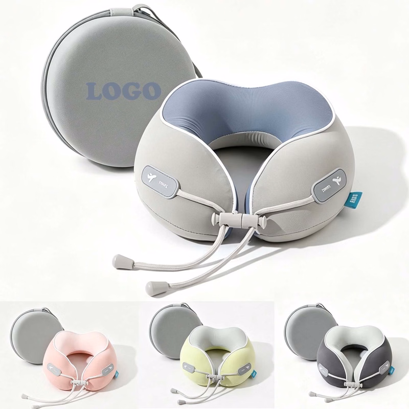 Kids Cooling Ice Silk U-Shaped Neck Pillow