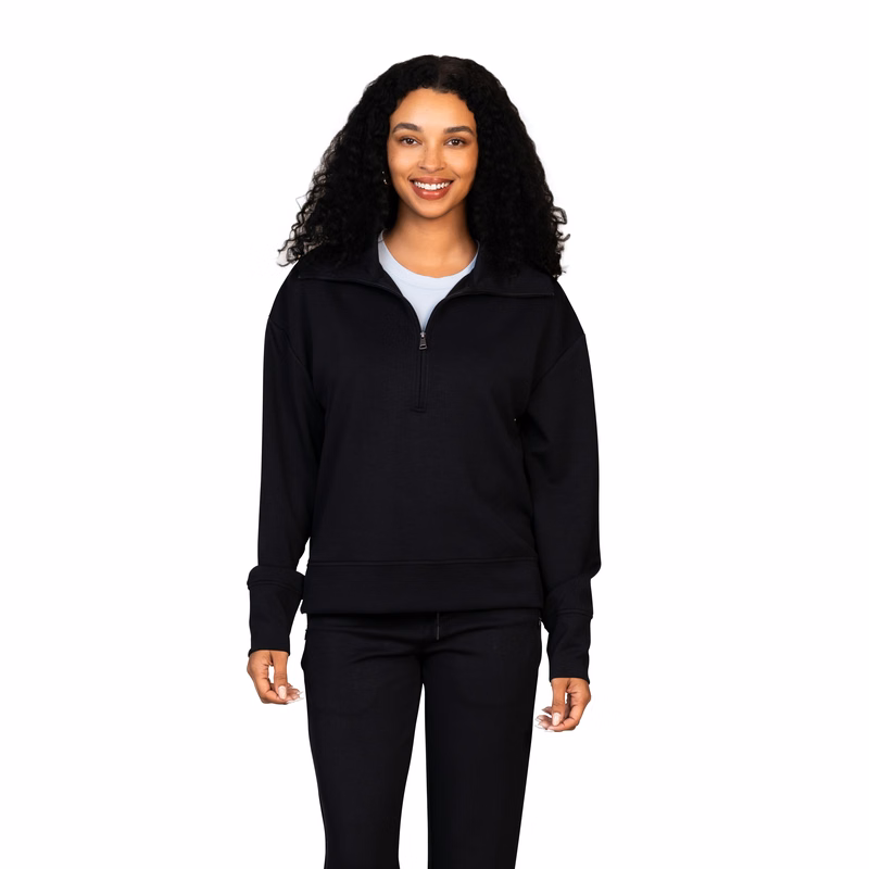 Storm Creek Women's ReLabel Comfort Zone Super Soft Modal Blend Half Zip