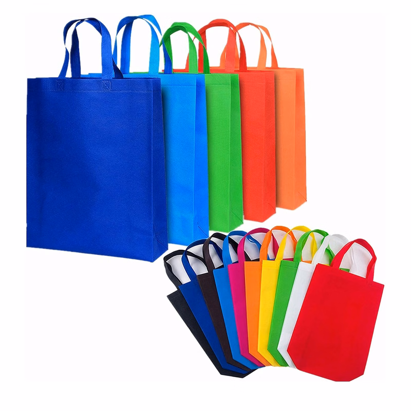 SHOPPER Non Woven Tote Bag 12"L X 15"W X 4" H