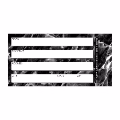 Paper Address Card