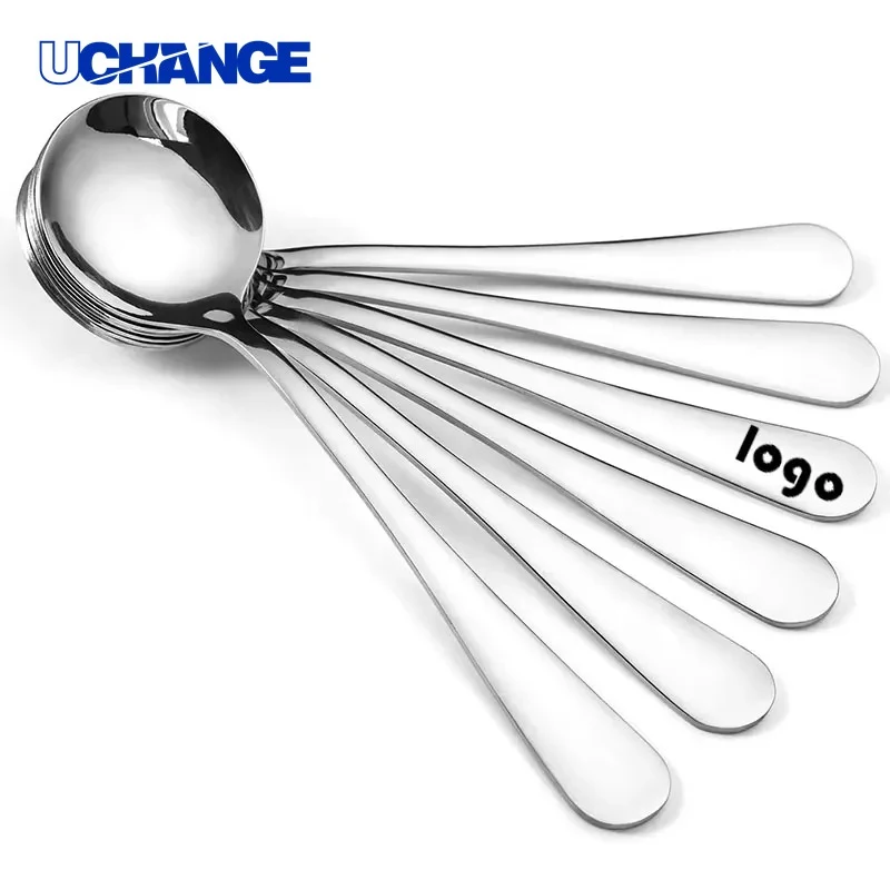Stainless Steel Spoon Durable Tableware & Kitchen Utensil 1