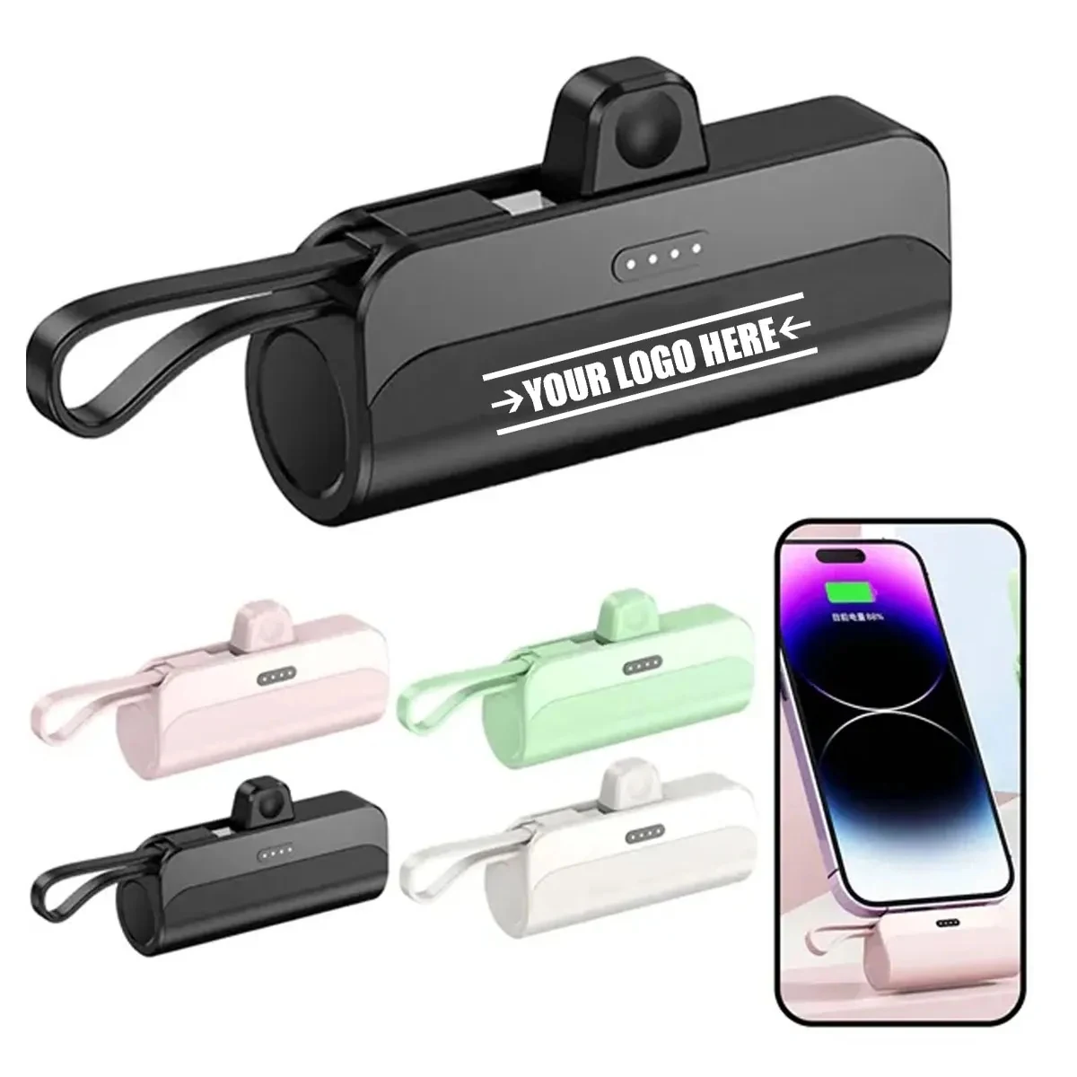 Double Charging 5000 mAh Pocket Power Bank 1