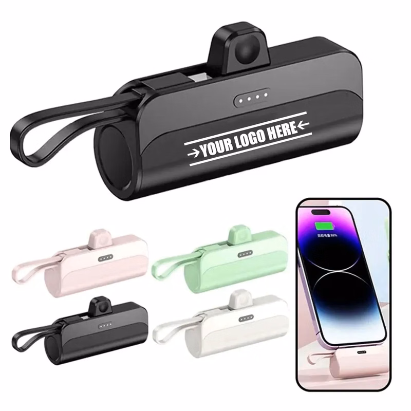 Double Charging 5000 mAh Pocket Power Bank