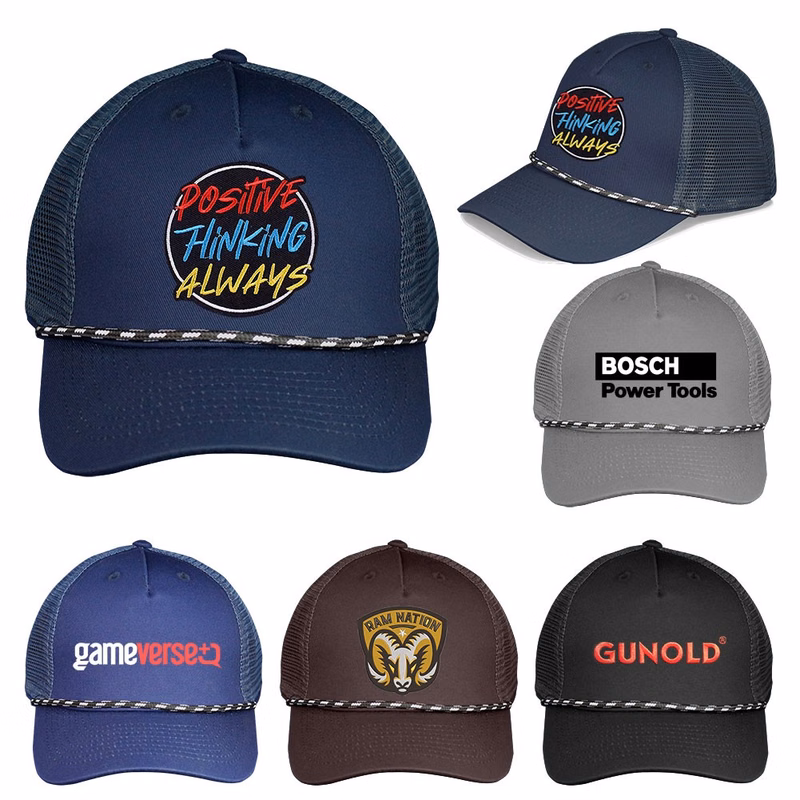 5 Panel Trucker Rope Cap