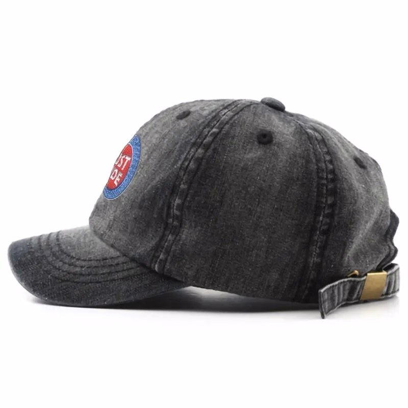 Plain Denim Baseball Cap