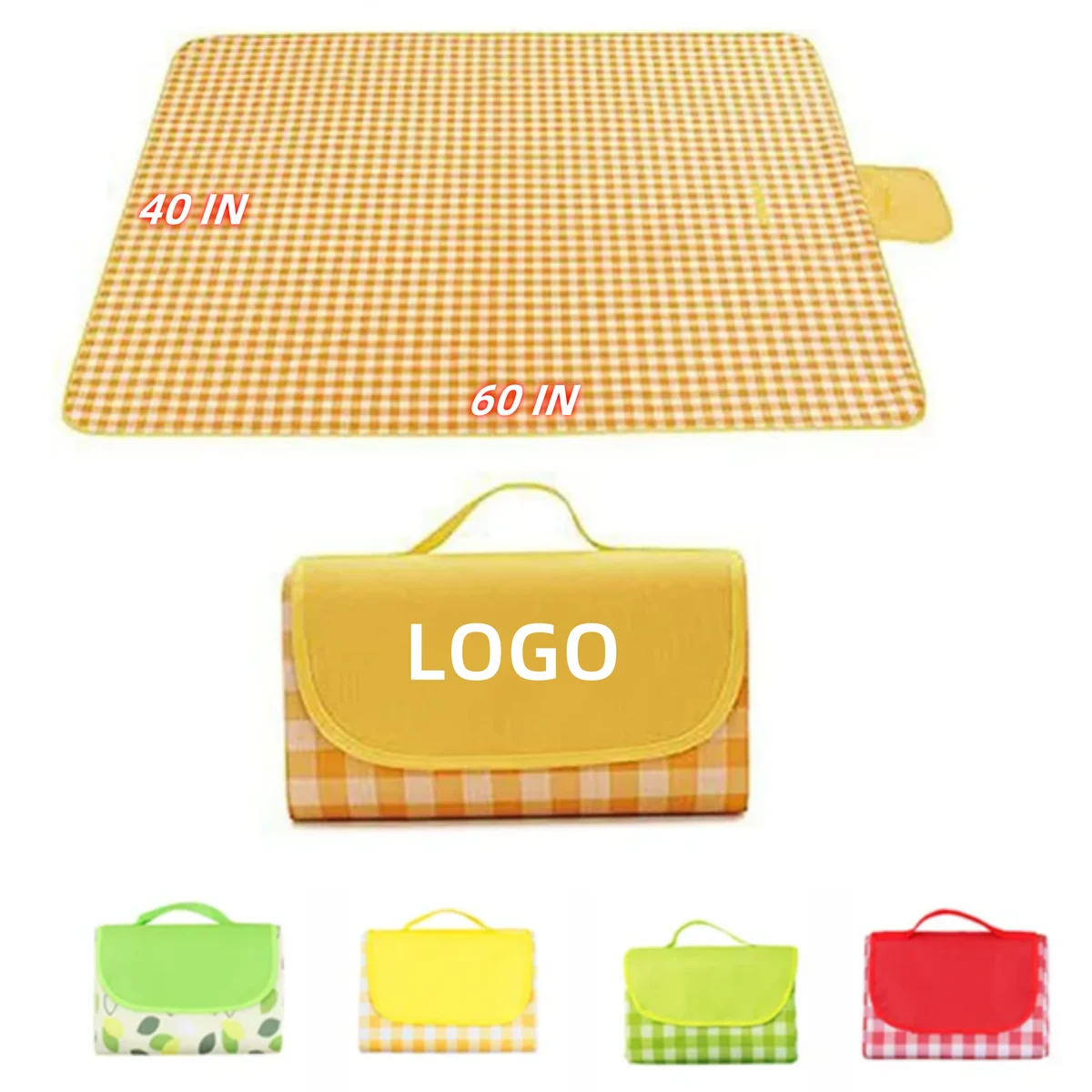 Full color printable Oxford cloth outdoor picnic mat 1