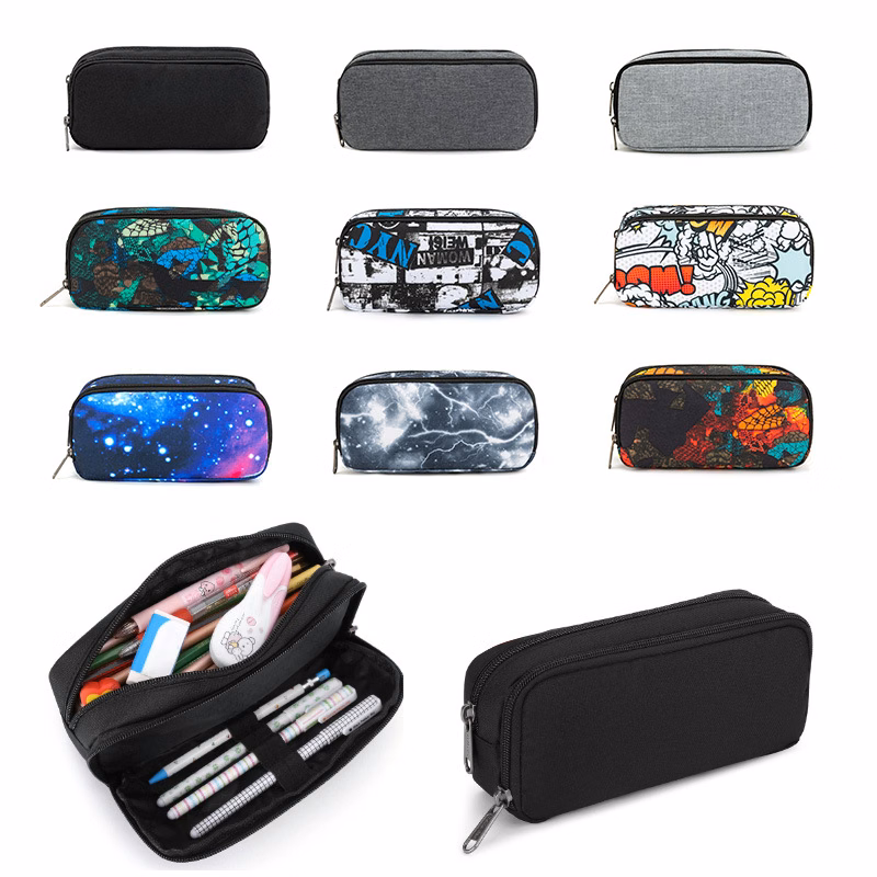 Large Capacity Pencil Case Fold Pen Bag