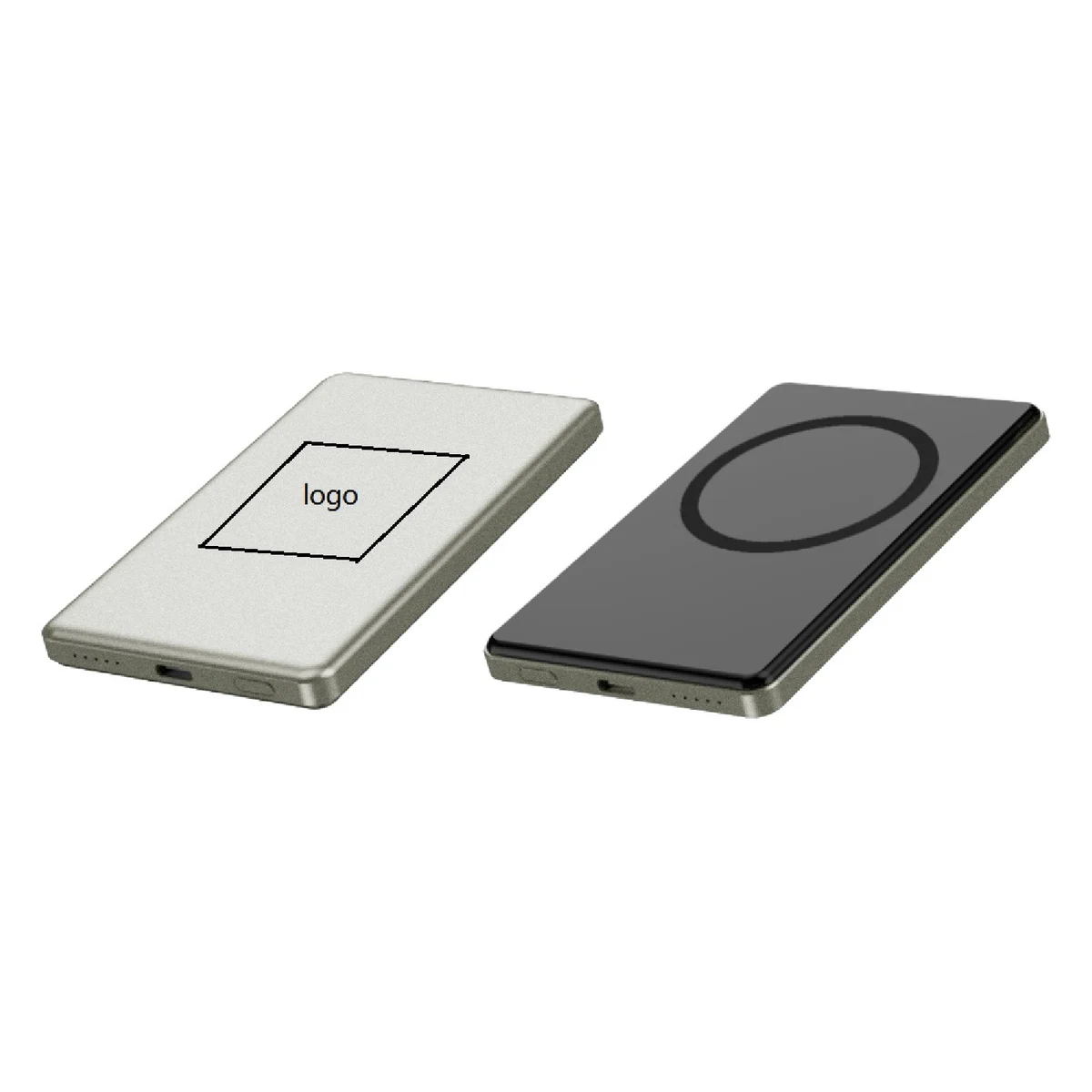 Fast Charging Magnetic Wireless Power Bank - 5000 mAh 1