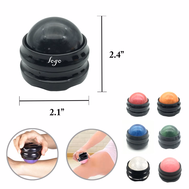 MOQ50 Resin Muscle Relaxation Massage Roller Ball