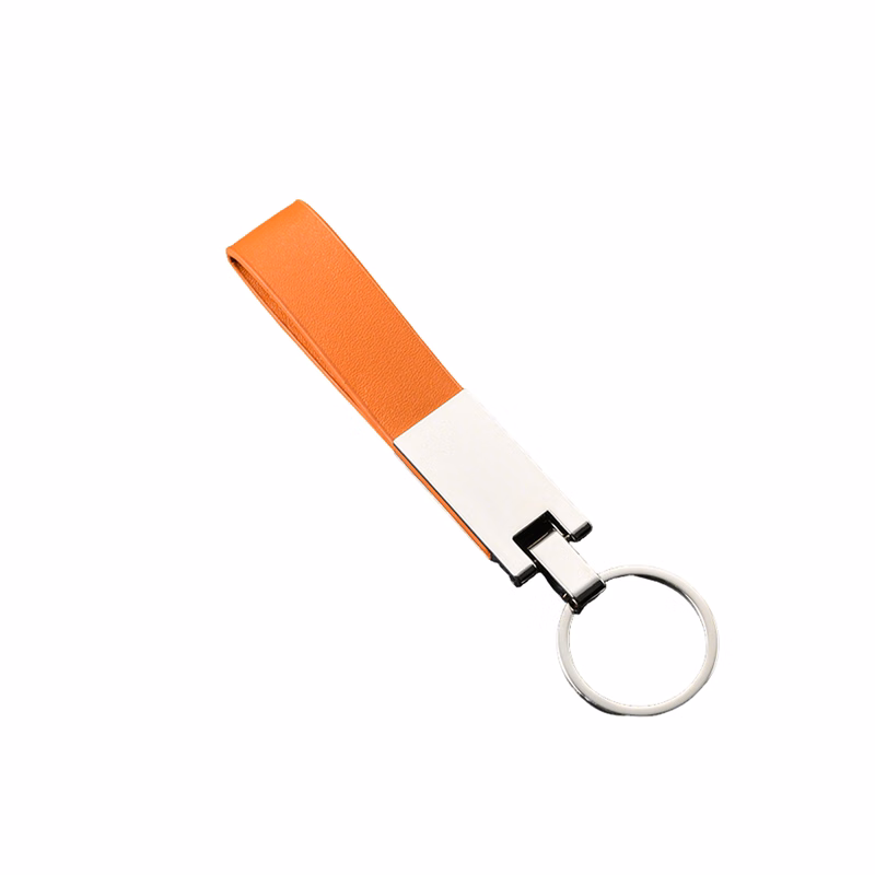 PU Strap Metal Key Ring Holder