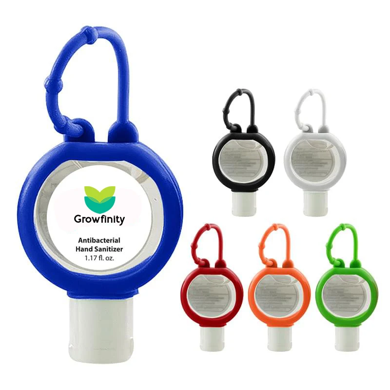 1.17 Oz. Hand Sanitizer With Silicone Sleeve 1