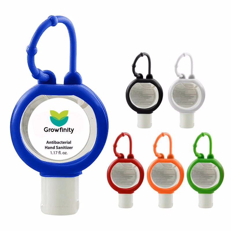 1.17 Oz. Hand Sanitizer With Silicone Sleeve