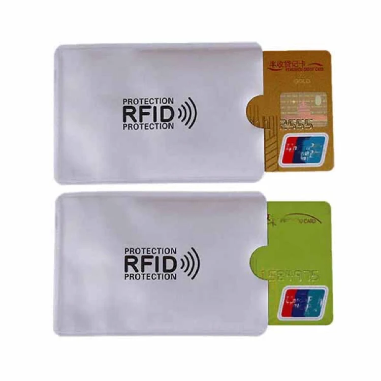 Rfid Blocking Sleeves Protect Your Cards Electronic Theft 1