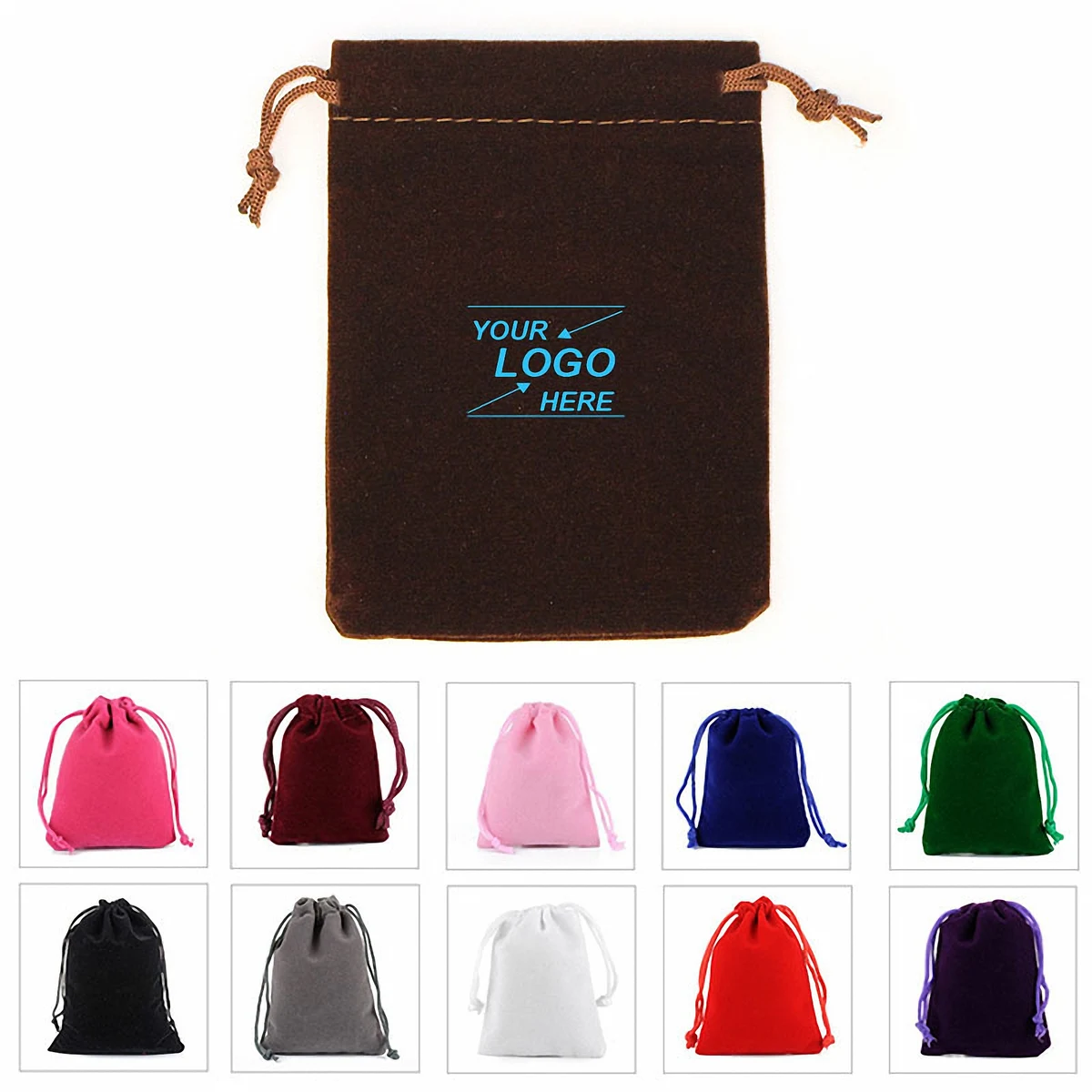 Luxury Velvet Drawstring Pouch 1