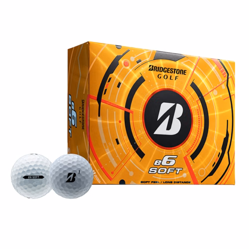 Bridgestone e6 Soft Golf Balls - White