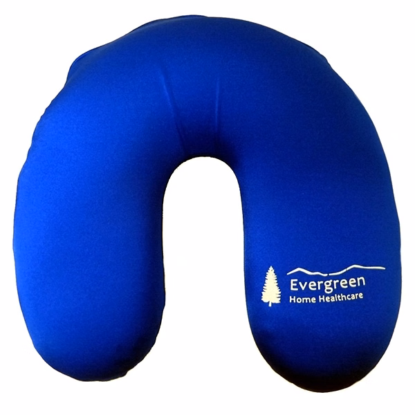 Royal Blue Curved Neck Pillow