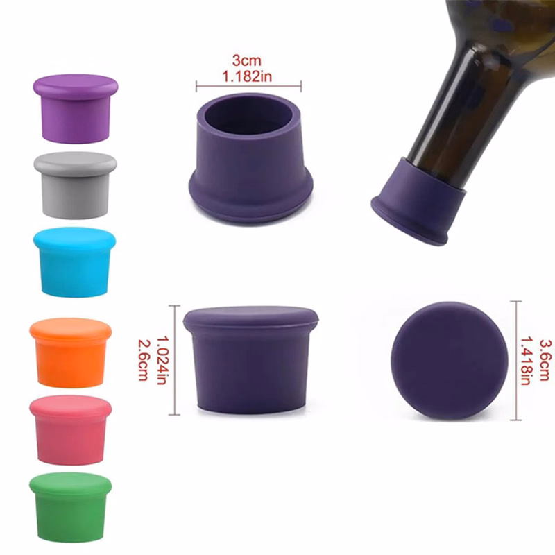 Silicone Stopper Bottle Cap Beer Saver