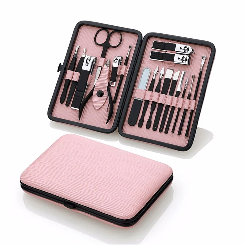 Manicure Set Professional Nail Clippers Kit for Women 18Pcs