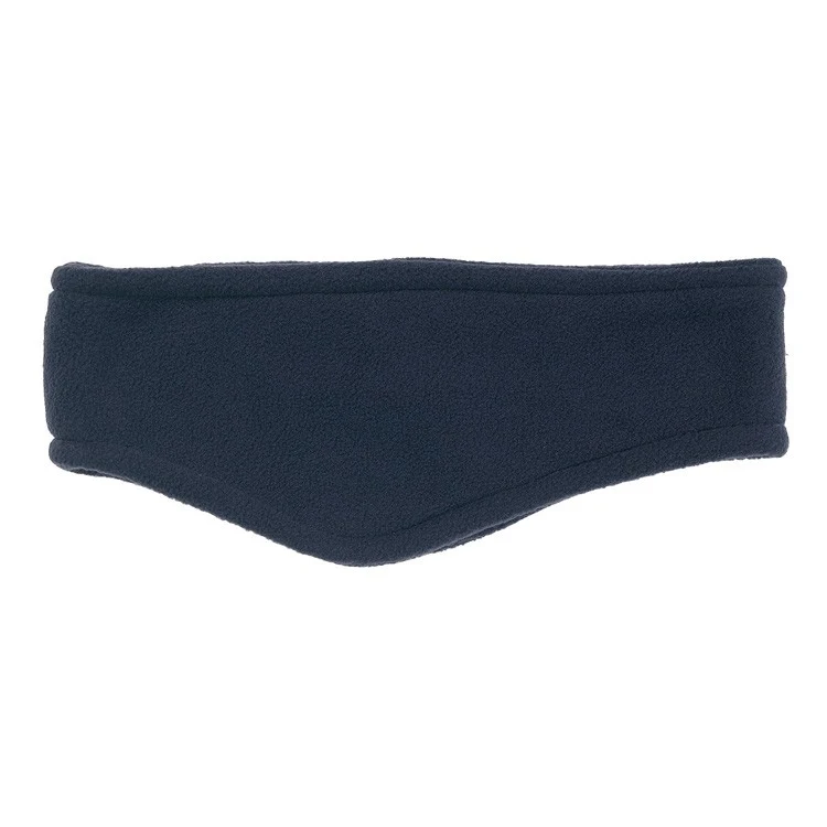 Navy Blue Fleece Over-the-Ear Headband 1