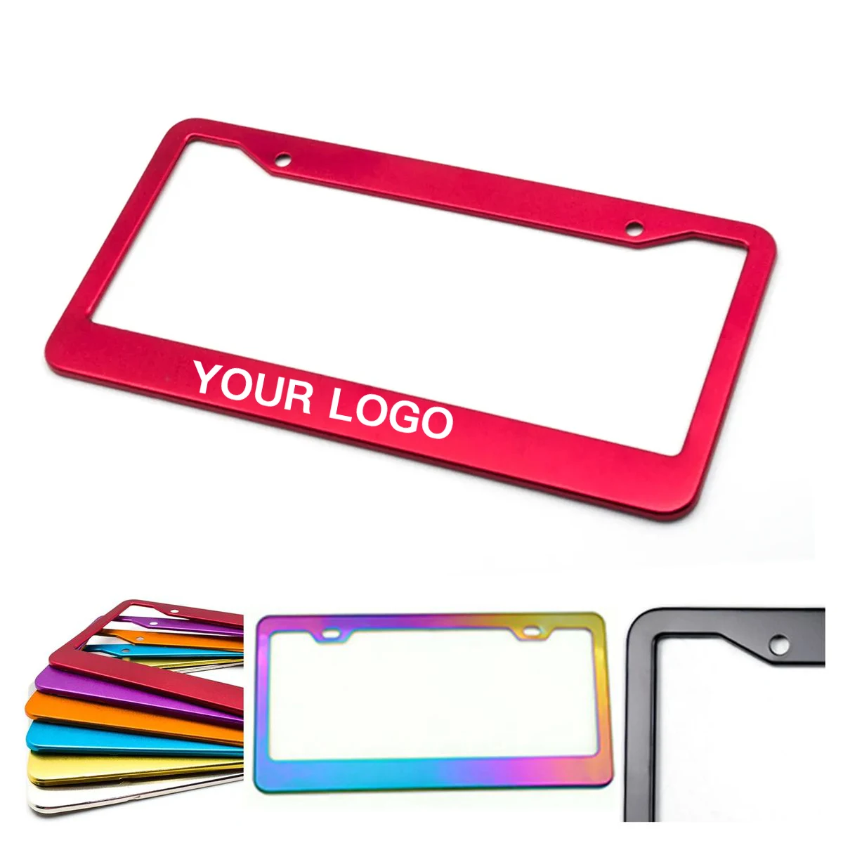 Aluminum Alloy License Plate Holder 1