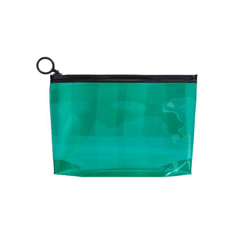 Clear Zipper Cosmetic Organizer With Carry Loop