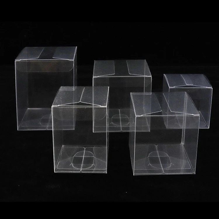 Square Clear PVC Plastic Box 1