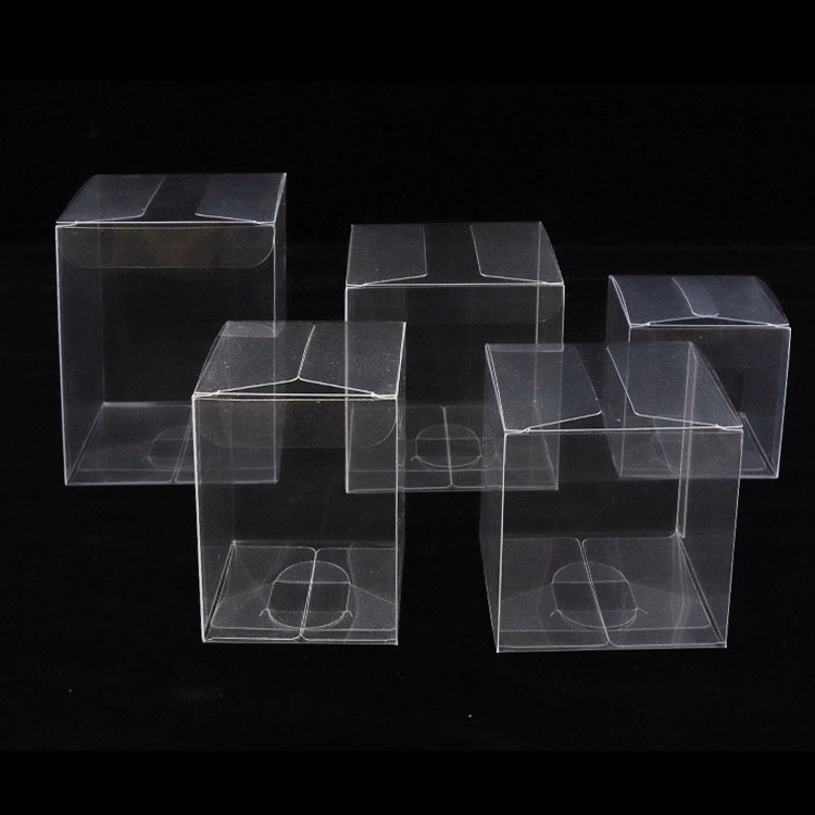 Square Clear PVC Plastic Box