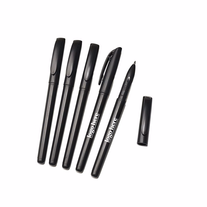 MOQ 10pcs Black Ink Gel Pen