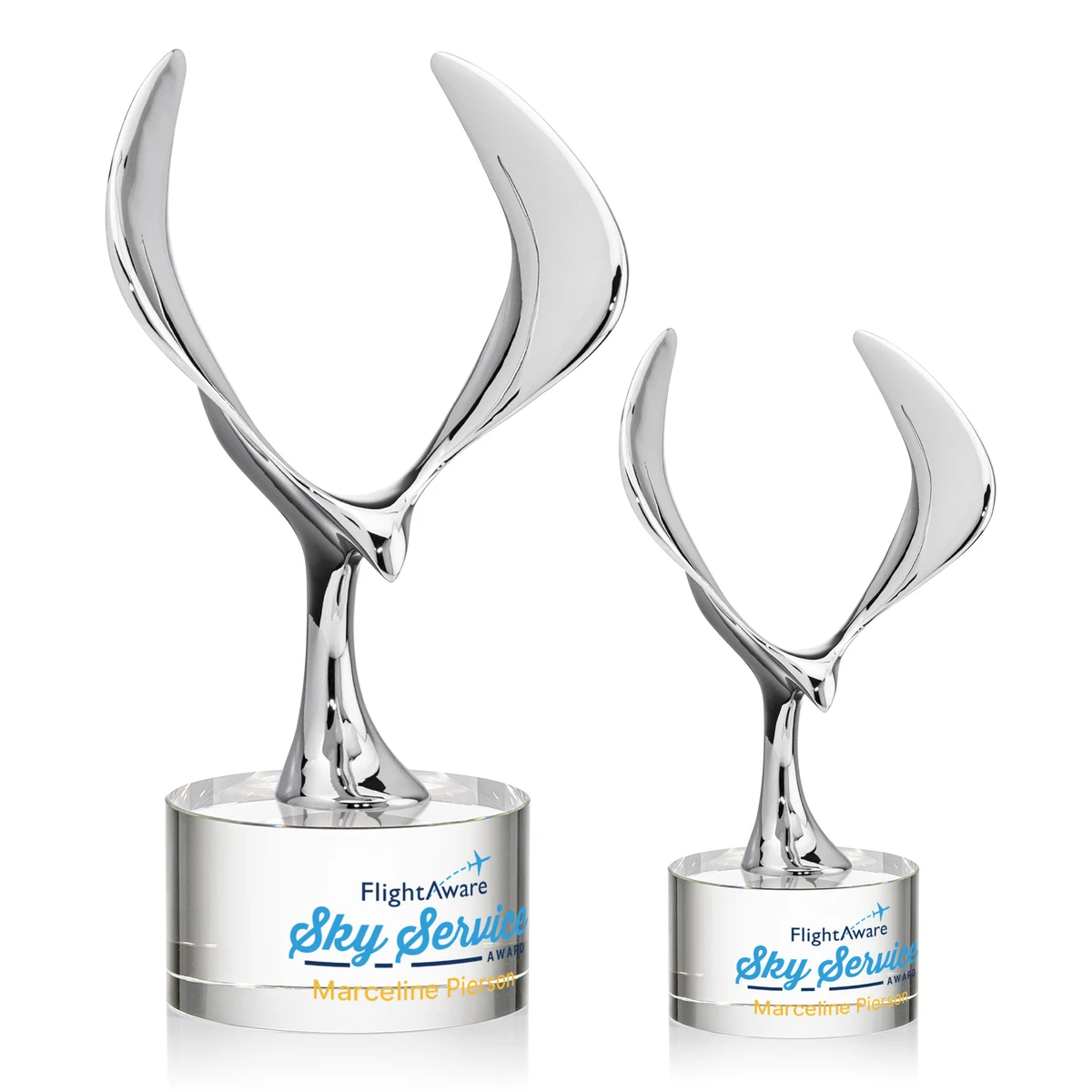 Maverick Eagle VividPrint™ Award on Marvel Base - Clear 1