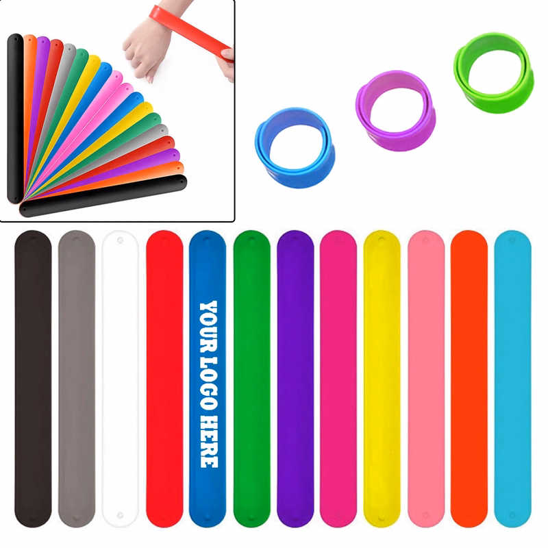Custom Silicone Slap Bracelets