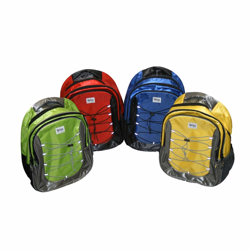 17" Classic Bungee Backpacks - 4 Colors