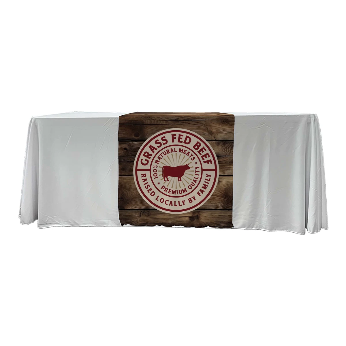 29 in. x 88 in. PolyKnit Table Runner (Dye Sub Full Cloth) 1