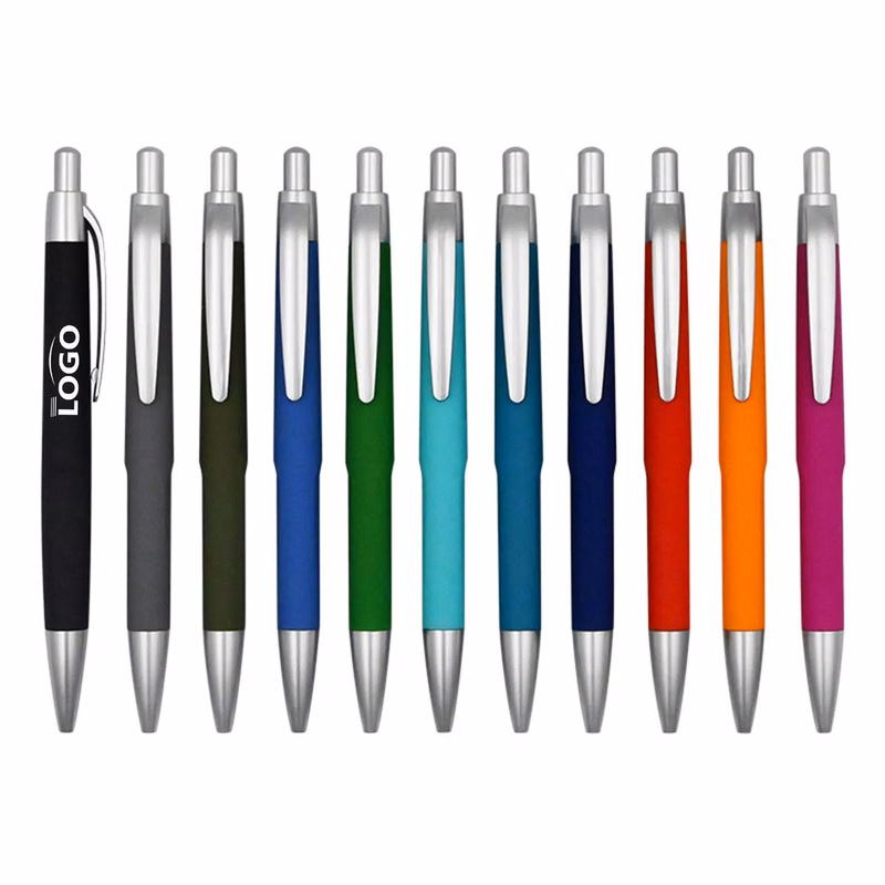 Comfortable Writing Retractable Ballpoint Pens 0.5mm Black