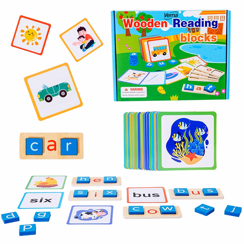 Kids Wooden Puzzle Montessori Educational Toy
