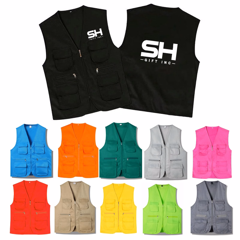 Multi-Pocket Work Clothes