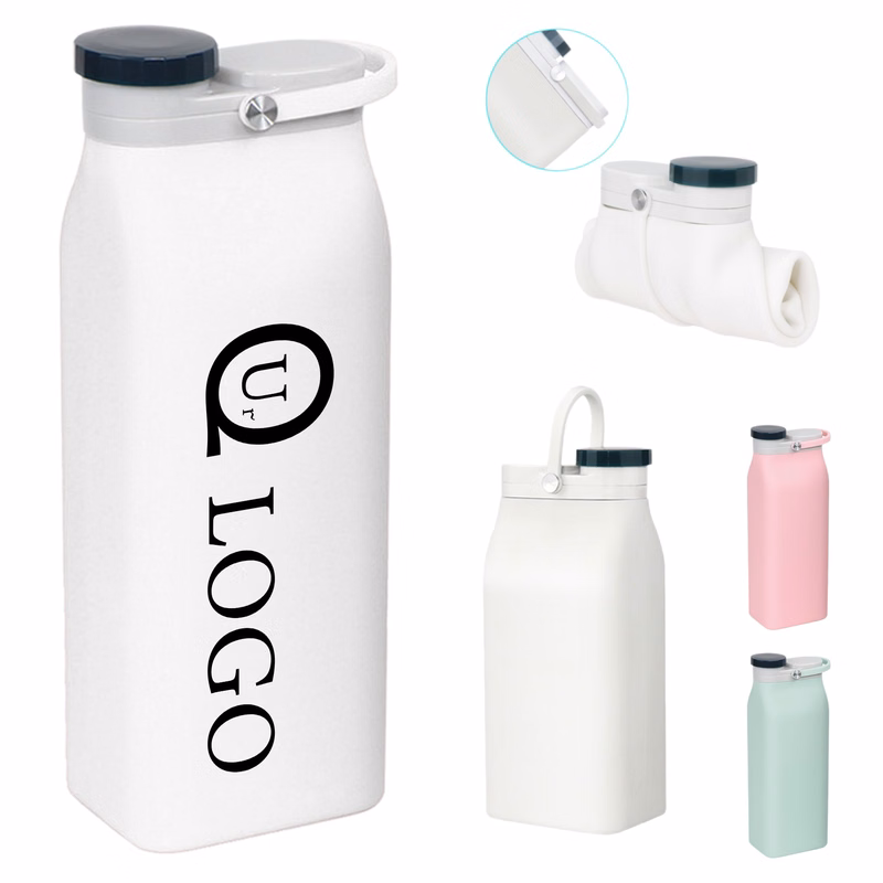 400Ml Silicone Folding Water Bottle