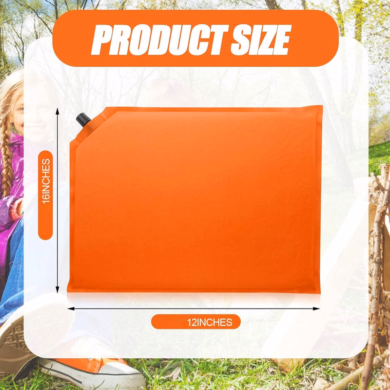 Polyester inflatable small seat cushion suitable for camping