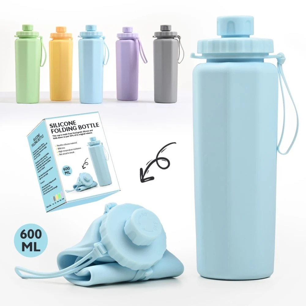 Roll Up Silicone Collapsible Cup 1
