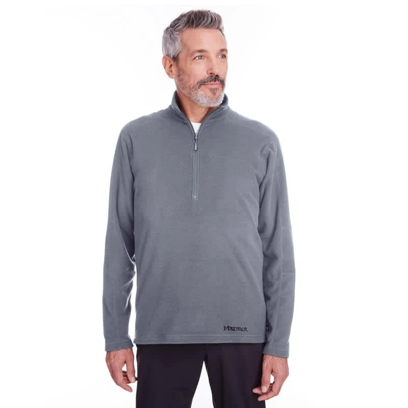 Marmot Men's Rocklin Fleece Half-Zip, custom hoodie or sweatshirt with logo imprint 1
