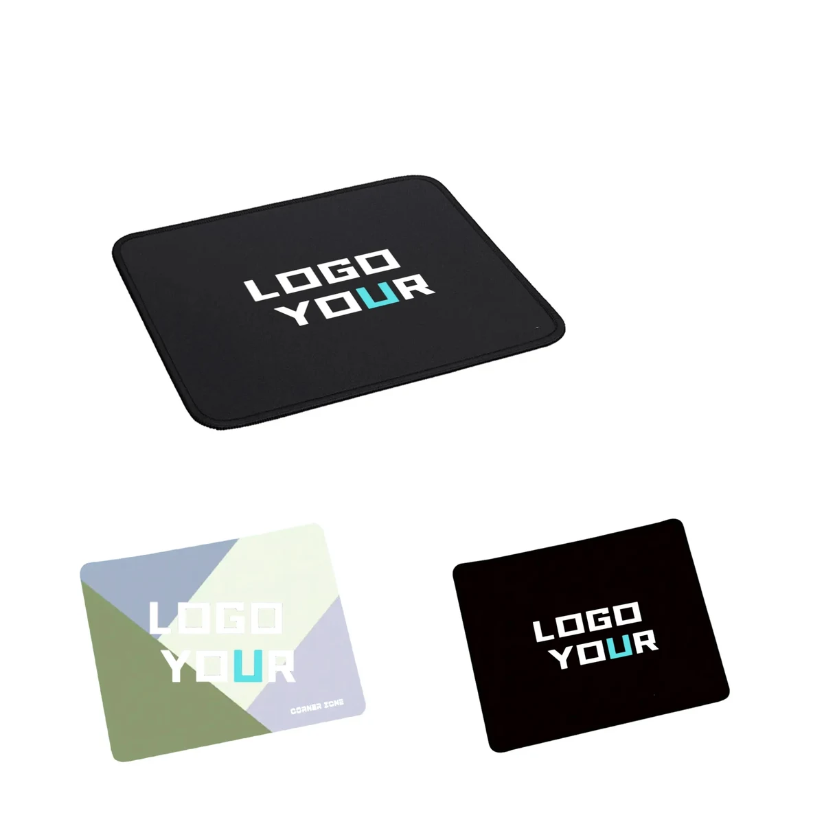 MOQ 50 Pcs Non-slip Full Color Soft Surface Mouse Pad 1