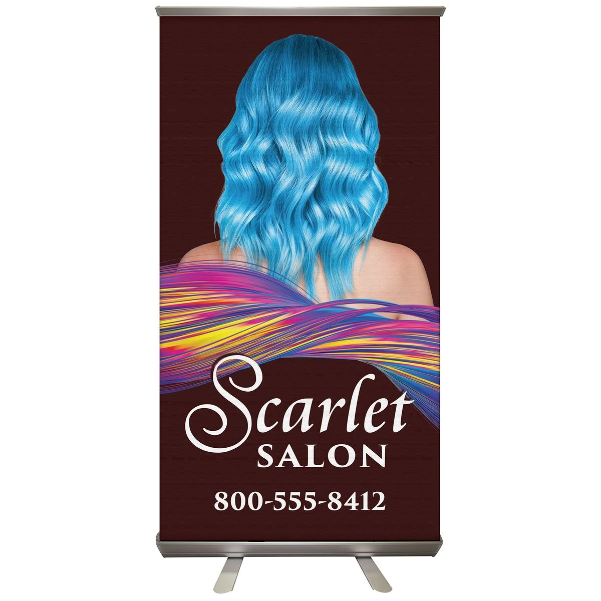 32" x 60" Custom Digitally Printed Retractable Banner Stand 1