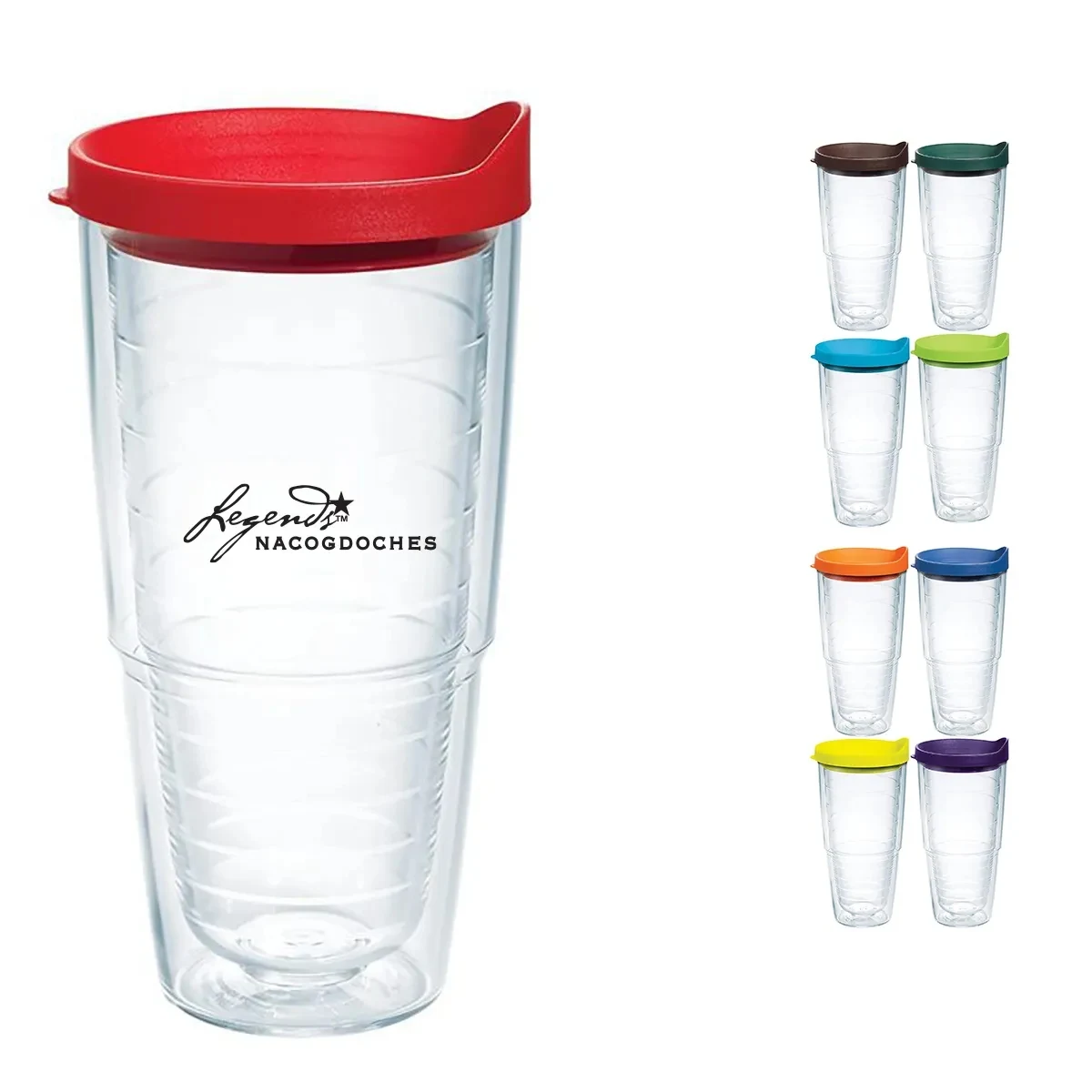 Clear Double Wall Tumbler 1