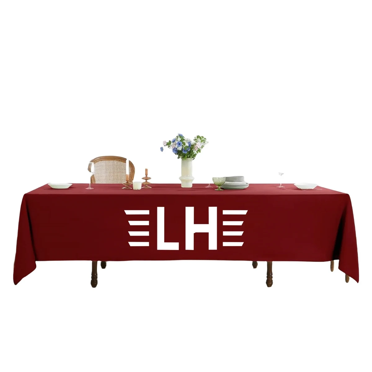 90 x 132" Rectangle Tablecloths 1
