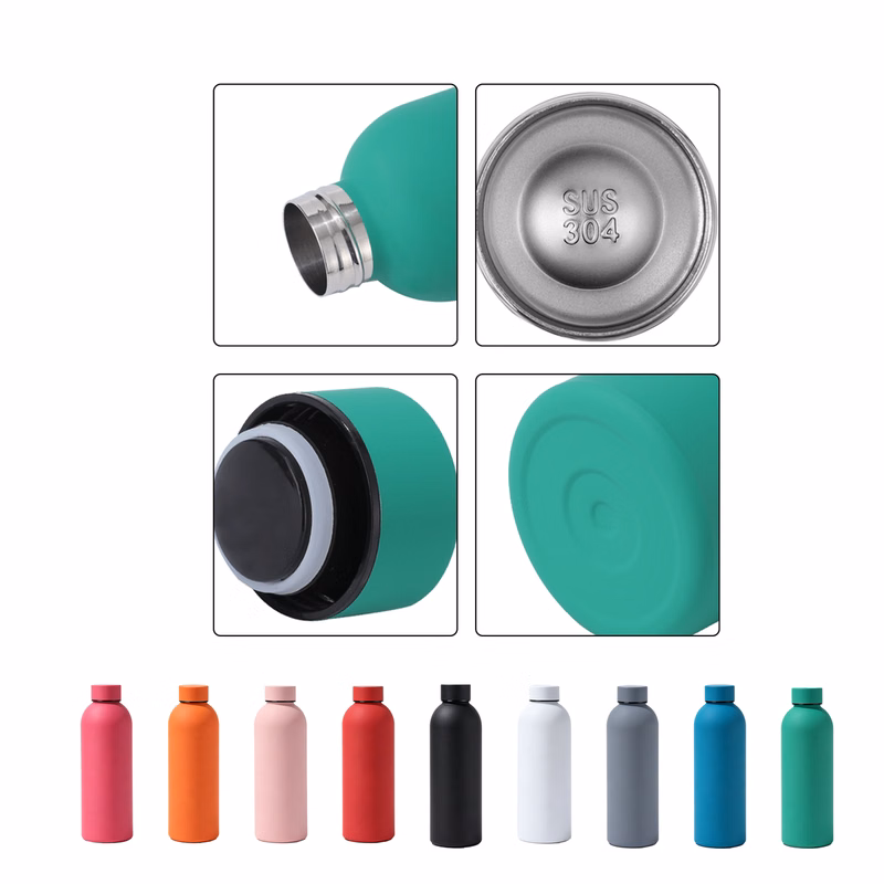 Solid Color Stainless Steel Insulated Water Bottle